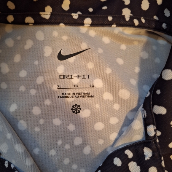 Nike Dri Fit Women's Sleeveless Polo Shirt Size XL Hawks Landing Golf Club - Picture 2 of 5